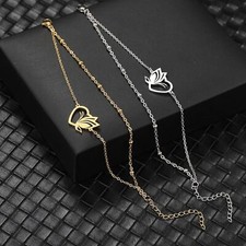 Bracciale a doppio catena in