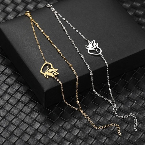 Bracciale doppio catena in - bracciale, a