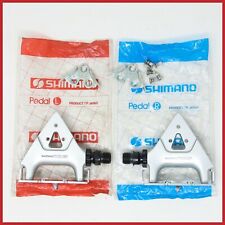 NOS SHIMANO 105 PD-1055 PEDALI QUILL BICI CORSA STRADA VINTAGE ANNI 80 EROICA NUOVI 90s