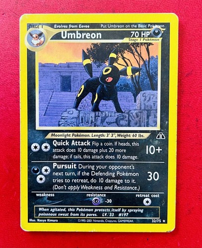 Lotto carte pokemon umbreon - lotto,