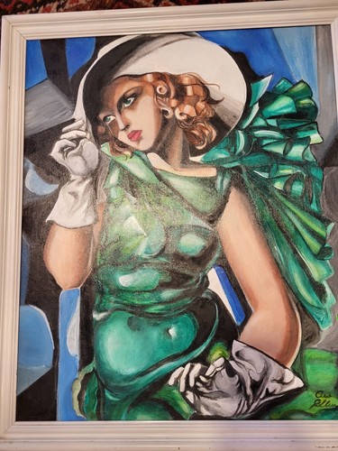 Quadro tamara lempicka - tamara,