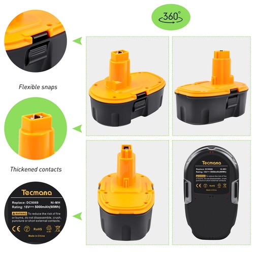18v 5ah batteria caricatore - 18v, batteria/caricatore