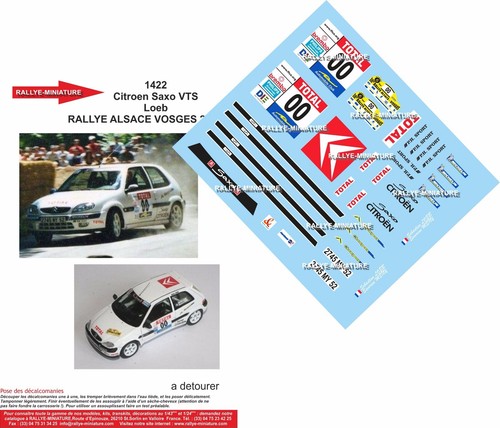 Decals ref 1422 - decals, 1/18