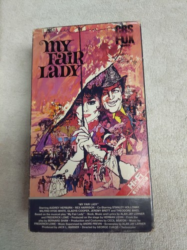 Fair lady 1964 vhs tape - 1964, 2-tape