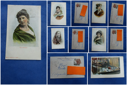 Lotto antiche cartoline - lotto,