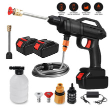 IDROPULITRICE PROFESSIONALE CON PRESSIONE CON DOPPIA BATTERIA 48V + VALIGIA