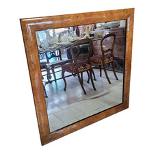 Specchiera in radica di tuia