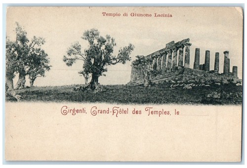 C1905 tempio giunone - tempio, di