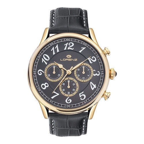 Lorenz chrono black - black/gold,