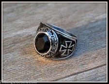 Anello signet croce malta - croce,