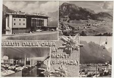 SALUTI DA ALBERGO CASA AI MONTI - VEDUTINE - SAPPADA (UDINE) 1966