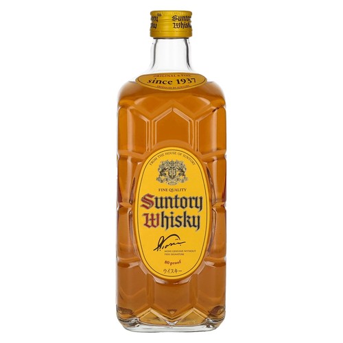 Suntory whisky kakubin - suntory, yellow