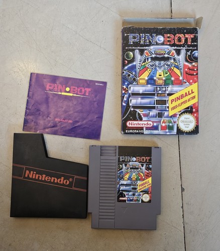 Pin bot nes nintendo gioco - nintendo,