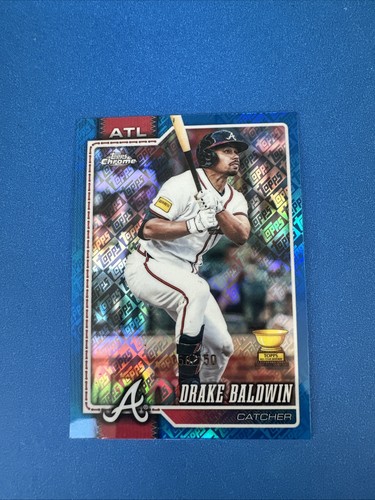 2026 topps chrome blue - chrome,