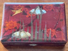 Antica scatola porta gioie in