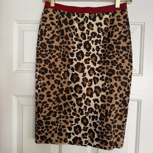 Gonna matita leopardata - a,