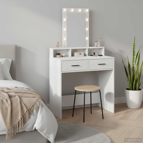 Tavolo trucco con luci - tavolo,