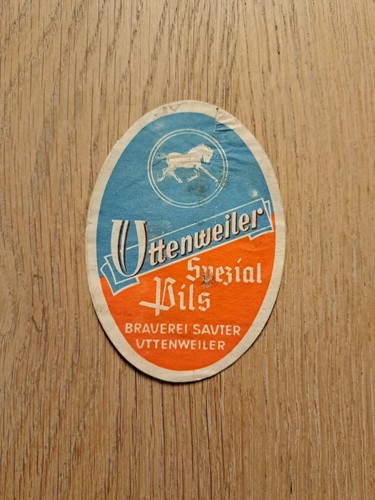 Etichetta birra sauter - birra,