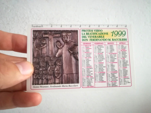 Min calendario del 1999 chiesa - calendario,
