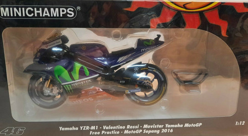 Minichamps yamaha yzr rossi - minichamps, yzr-m1