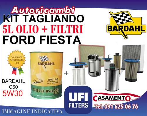 Kit tagliando ufi ford fiesta - kit,