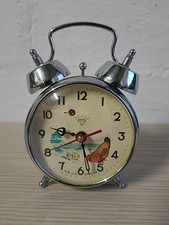 Orologio Sveglia da Tavolo Gallina Shanghai Vintage Funzionante 