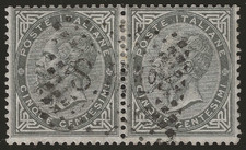 1863 Regno d'Italia 5 c. De La