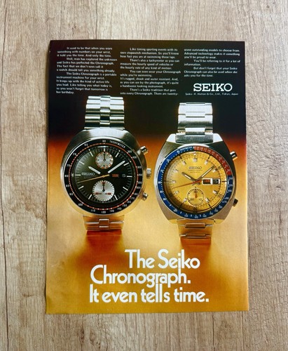 1972 seiko speedtimer - 1972,