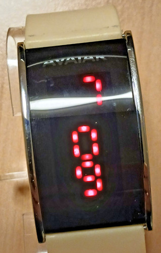Avatar orologio digitale led - a,