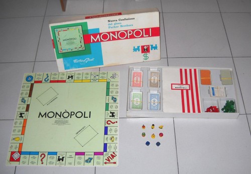 Monopoli editrice giochi anni - editrice,