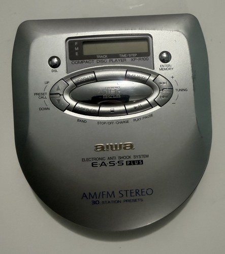 Lettore portatile aiwa - cd,