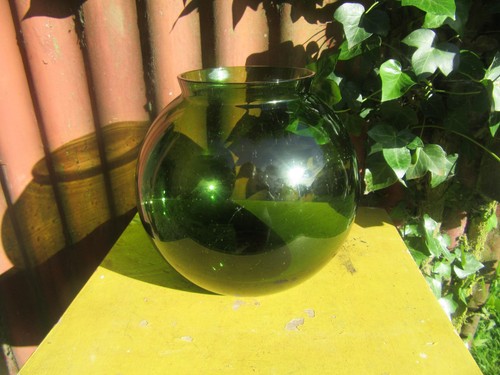 Vaso ciotola vetro - verde, ikea