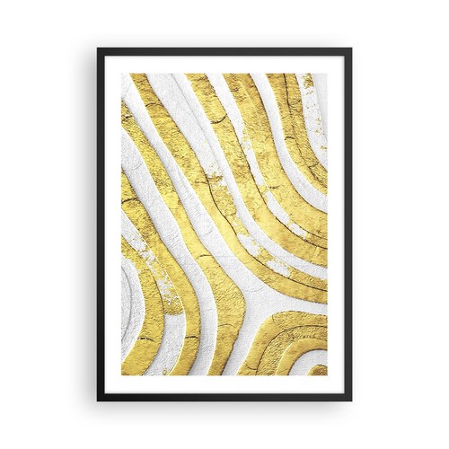Poster 50x70cm astrazione oro - 50x70cm,