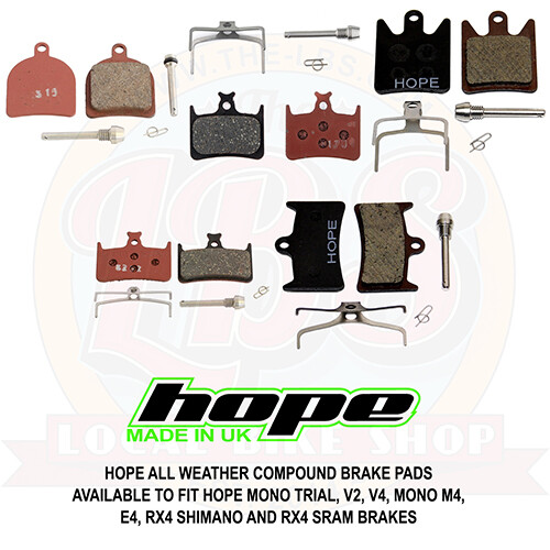 Pastiglie freno hope all - pastiglie,