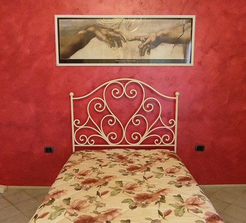Letto ferro battuto - letto,