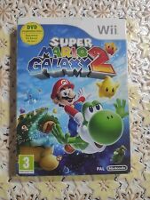Nintendo Wii Super Mario Galaxy 2 + DVD bonus Pal