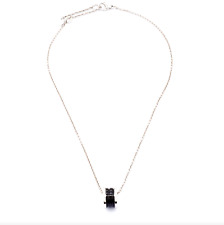 Collana con ciondolo ceramica argento sterling originale BVLGARI BV.ZERO Save the Children