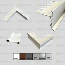 Gocciolatoio (2,7m)/Angolare/Giunzione SLIM in Alluminio per Balconi e Terrazze