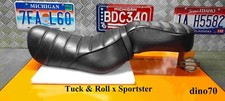 Harley Davidson sella doppia Tuck & Roll originale x Sportster 883 1200 52000195