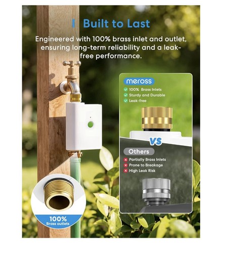 Meross timer acqua wifi per - timer,
