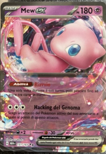 Mew 151 165 ita - ex, carta