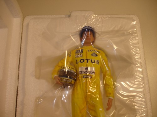Figurina ayrton senna - f1,