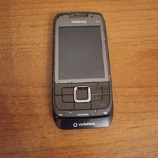 NOKIA E66 TELEFONO CELLULARE VINTAGE SI ACCENDE SCHERMO NERO PEZZI DI RICAMBIO O