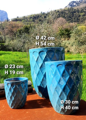 Vasi terracotta smaltata - vasi,