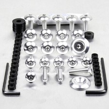 Kit Bulloni Carenaggio IN Alluminio XTZ750 Super Tenere 89-96 Grigio