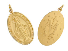 Medaglia Miracolosa in argento