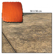 Stampo Pavimenti Stampato Cemento "STAMPO ISOLA DEL GIGLIO" 90X90 CM