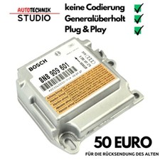 8N8909601 0285001279 Centralina ECU Sensore Airbag Audi TT 1999-2006 8N