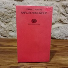 Analisi armoniche - Franco Ruffini - Einaudi