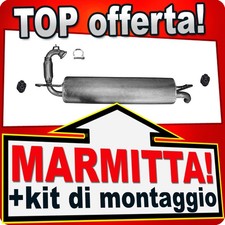 Silenziatore Posteriore per